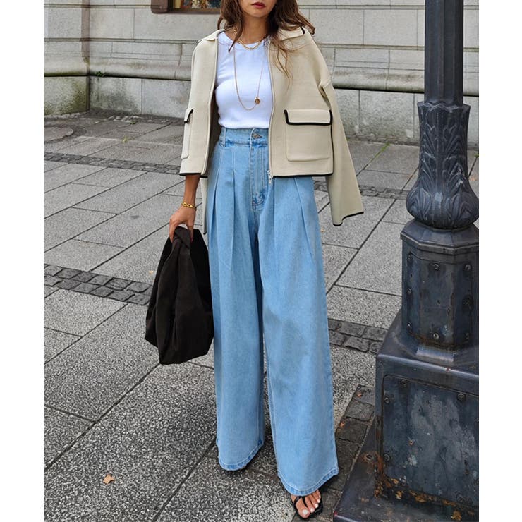 2タックバルーンワイドデニムesutoreja パンツ スタイルアップ | BUYSENSE | 詳細画像7 