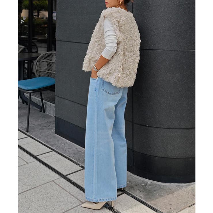 オーバーポケットデザインデニムesutoreja パンツ スタイルアップ | BUYSENSE | 詳細画像8 