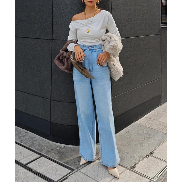 オーバーポケットデザインデニムesutoreja パンツ スタイルアップ | BUYSENSE | 詳細画像9 