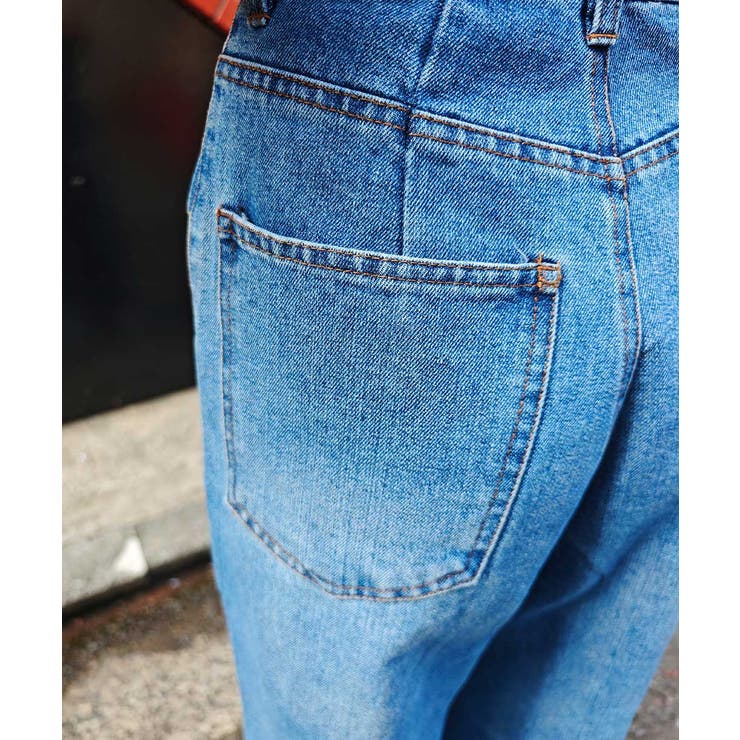 オーバーポケットデザインデニムesutoreja パンツ スタイルアップ | BUYSENSE | 詳細画像16 