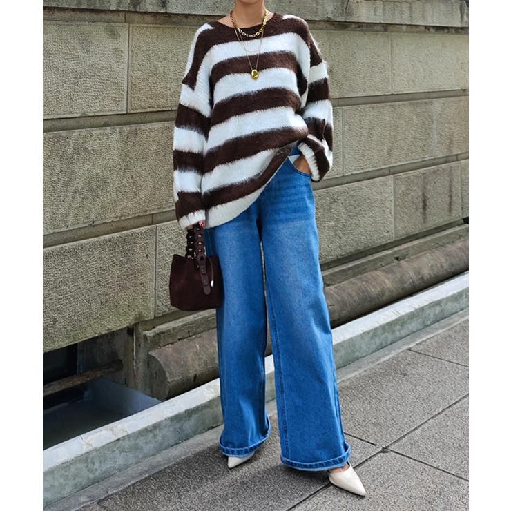 オーバーポケットデザインデニムesutoreja パンツ スタイルアップ | BUYSENSE | 詳細画像5 