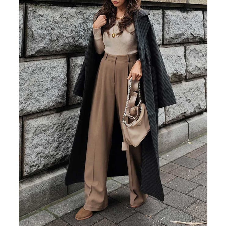 パイピング2タックワイドパンツesutoreja ボトム スタイルアップ | BUYSENSE | 詳細画像10 