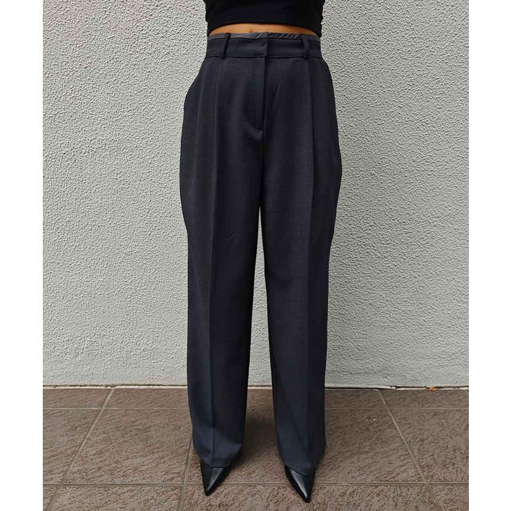 パイピング2タックワイドパンツesutoreja ボトム スタイルアップ | BUYSENSE | 詳細画像11 