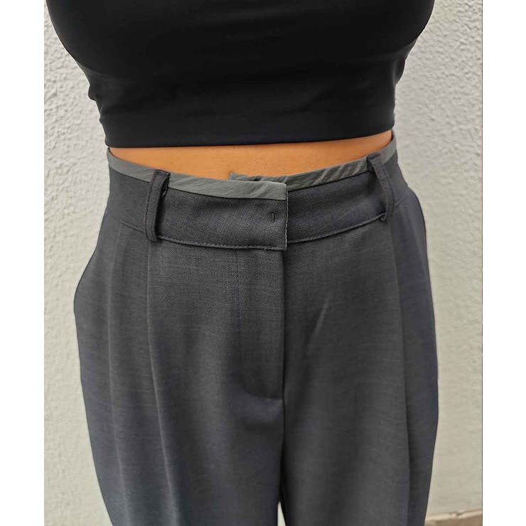 パイピング2タックワイドパンツesutoreja ボトム スタイルアップ | BUYSENSE | 詳細画像12 