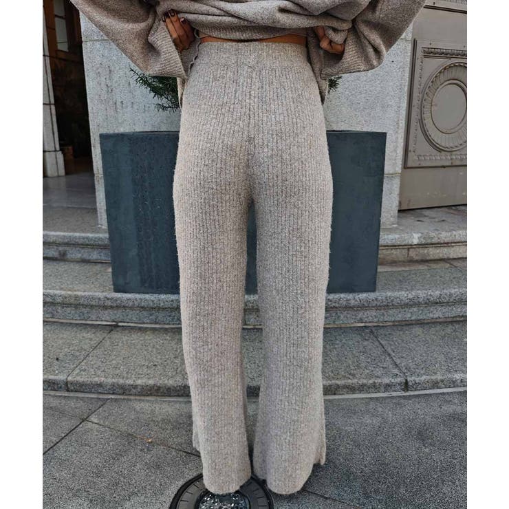 ミックスニットフレアパンツesutoreja ボトム スタイルアップ | BUYSENSE | 詳細画像13 