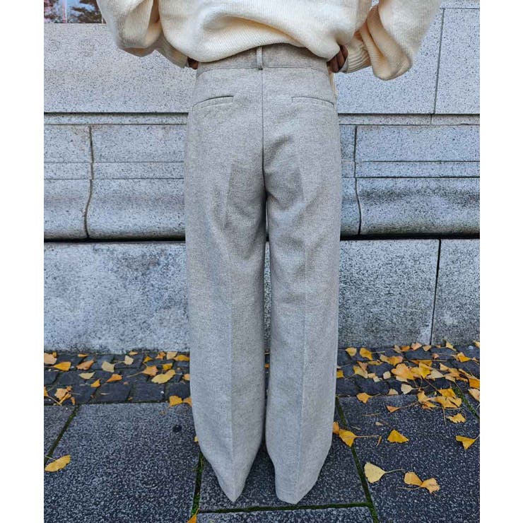 ウールライクセンタープレスパンツesutoreja ボトム スタイルアップ | BUYSENSE | 詳細画像13 