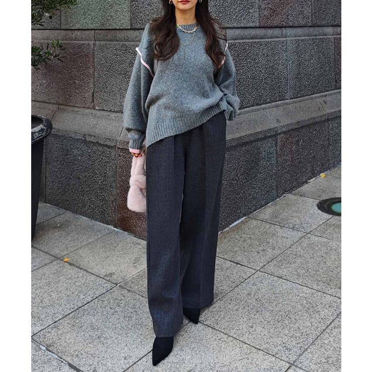 TRイージーワイドパンツesutoreja ボトム スタイルアップ | BUYSENSE | 詳細画像2 