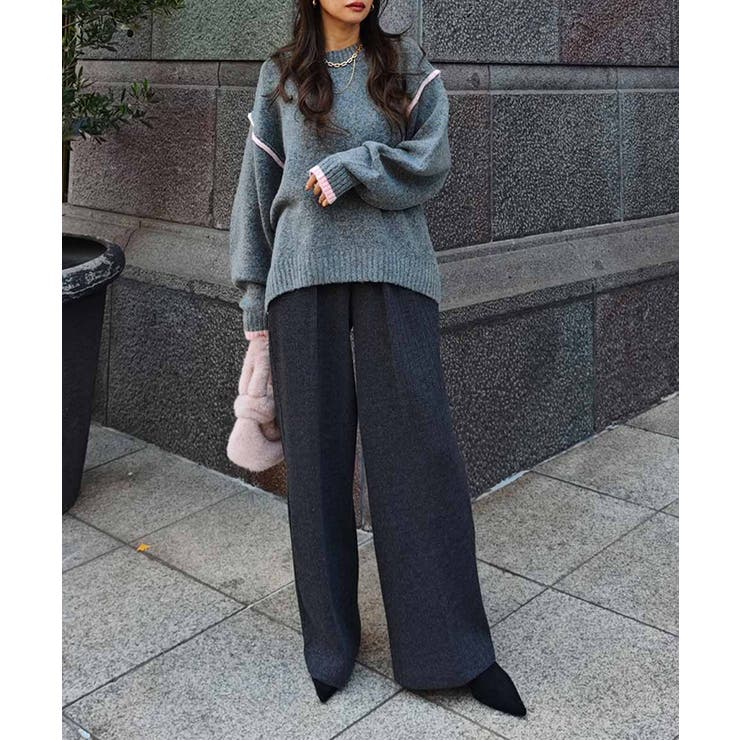 TRイージーワイドパンツesutoreja ボトム スタイルアップ | BUYSENSE | 詳細画像4 