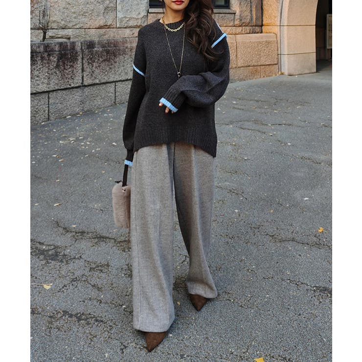 TRイージーワイドパンツesutoreja ボトム スタイルアップ | BUYSENSE | 詳細画像7 