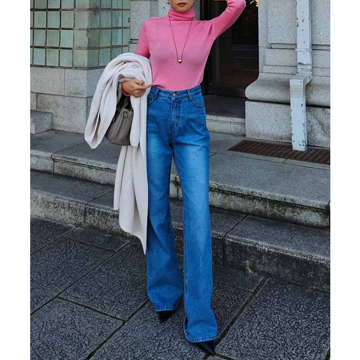 フレアデニムパンツesutoreja ボトム スタイルアップ | BUYSENSE | 詳細画像5 