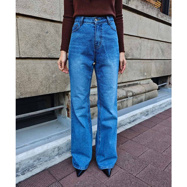 フレアデニムパンツesutoreja ボトム スタイルアップ | BUYSENSE | 詳細画像8 