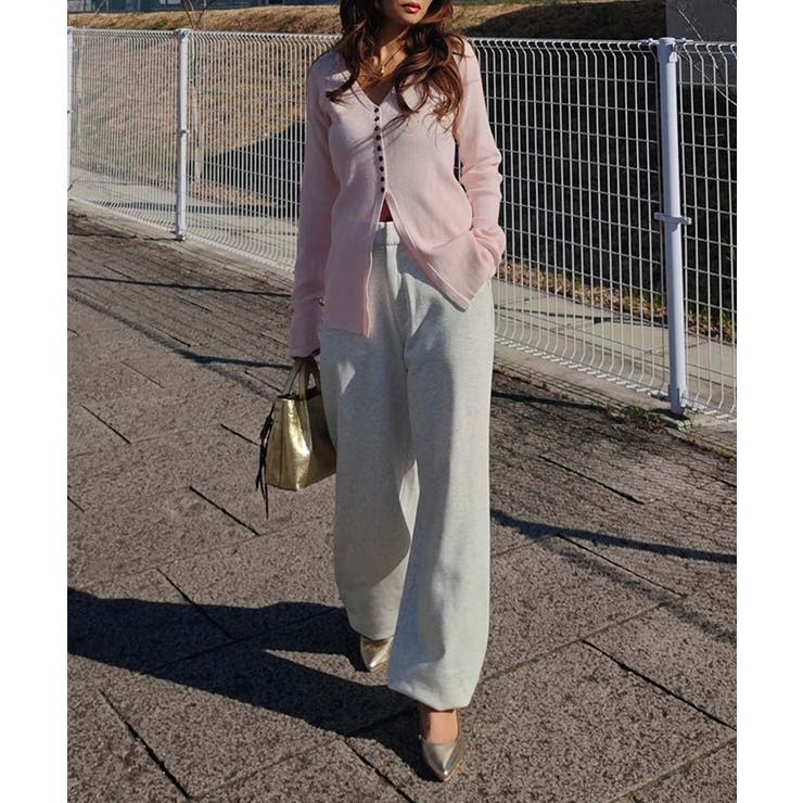 2wayヘムワイドスリットパンツesutoreja ボトム スタイルアップ | BUYSENSE | 詳細画像9 