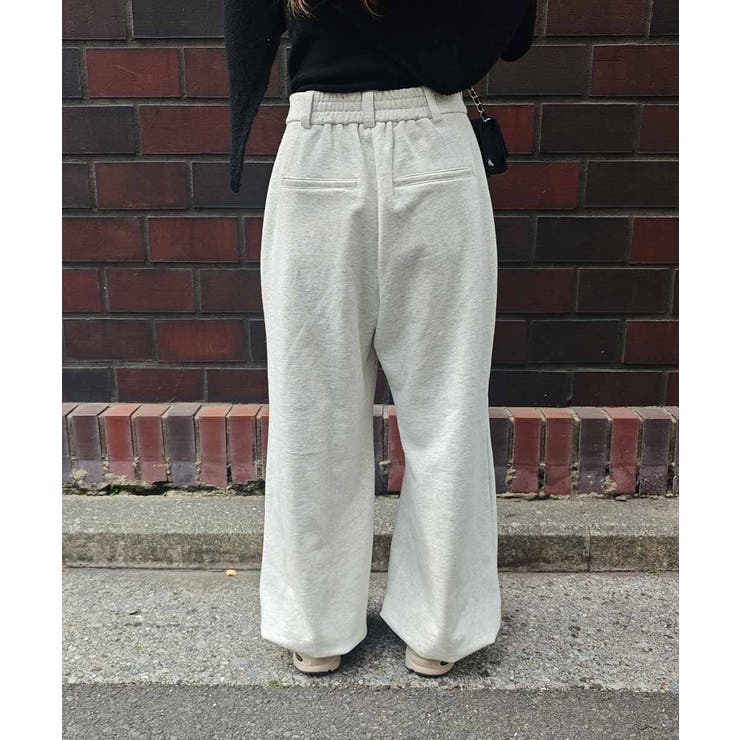 2wayヘムワイドスリットパンツesutoreja ボトム スタイルアップ | BUYSENSE | 詳細画像15 