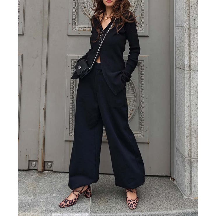 2wayヘムワイドスリットパンツesutoreja ボトム スタイルアップ | BUYSENSE | 詳細画像3 