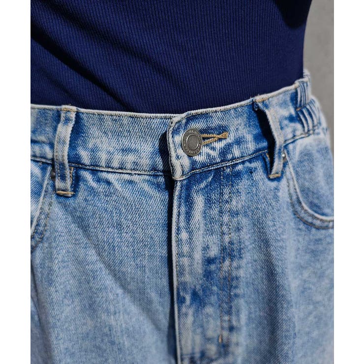 センタープレスワイドデニムesutoreja ボトム スタイルアップ | BUYSENSE | 詳細画像11 