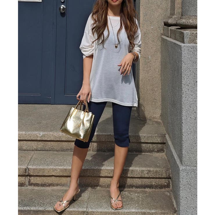 ストレッチカプリパンツesutoreja ボトム スタイルアップ | BUYSENSE | 詳細画像5 