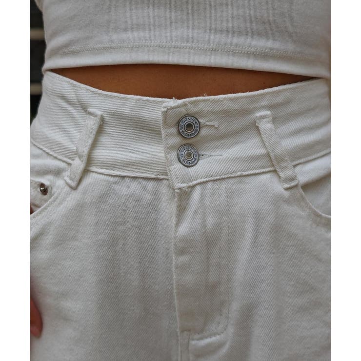 ダメージテーパードデニムパンツesutoreja ボトム スタイルアップ | BUYSENSE | 詳細画像11 