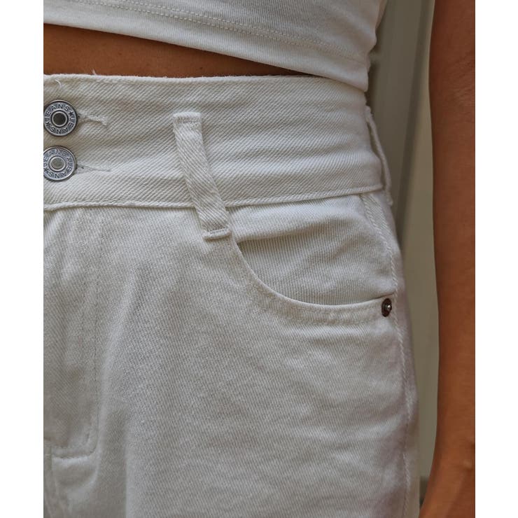 ダメージテーパードデニムパンツesutoreja ボトム スタイルアップ | BUYSENSE | 詳細画像12 