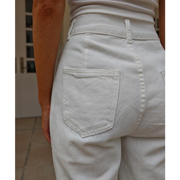 ダメージテーパードデニムパンツesutoreja ボトム スタイルアップ | BUYSENSE | 詳細画像16 