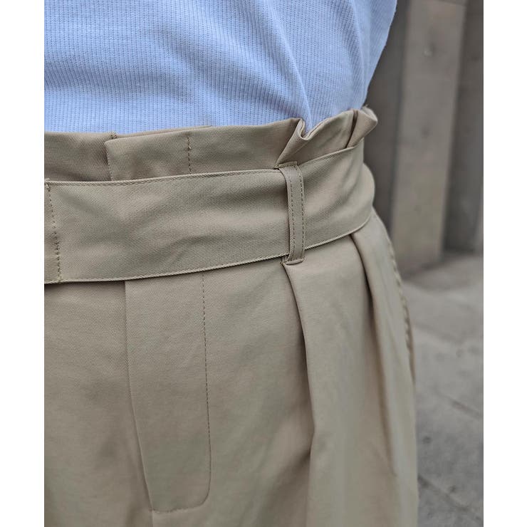 ハイウエストベルトワイドパンツesutoreja ボトム スタイルアップ | BUYSENSE | 詳細画像11 