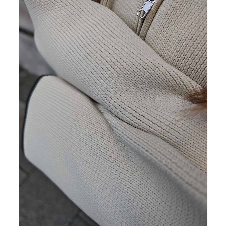 ダブルジップニットブルゾンesutoreja カーディガン スタイルアップ | BUYSENSE | 詳細画像16 