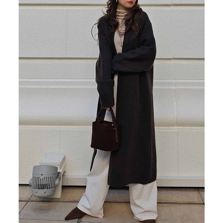 ロングニットカーディガンesutoreja カーディガン スタイルアップ | BUYSENSE | 詳細画像9 