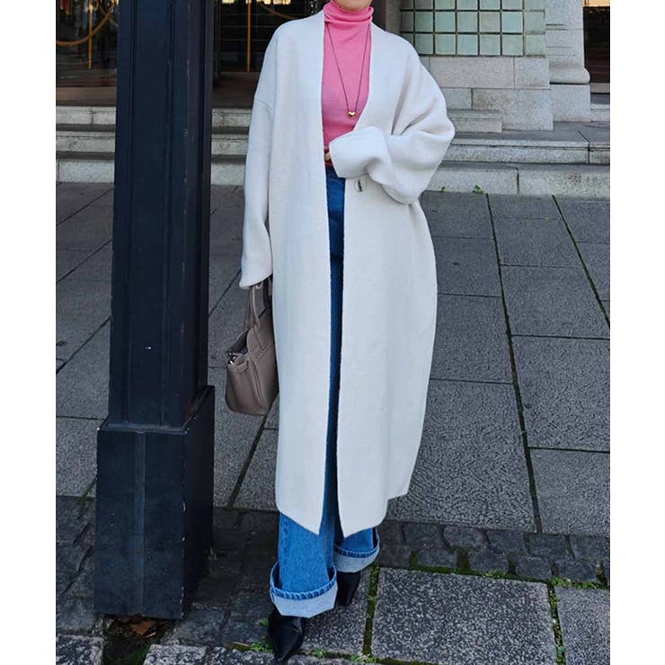 ロングニットカーディガンesutoreja カーディガン スタイルアップ | BUYSENSE | 詳細画像11 