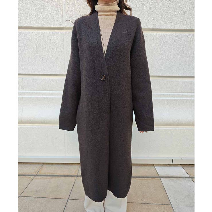 ロングニットカーディガンesutoreja カーディガン スタイルアップ | BUYSENSE | 詳細画像12 