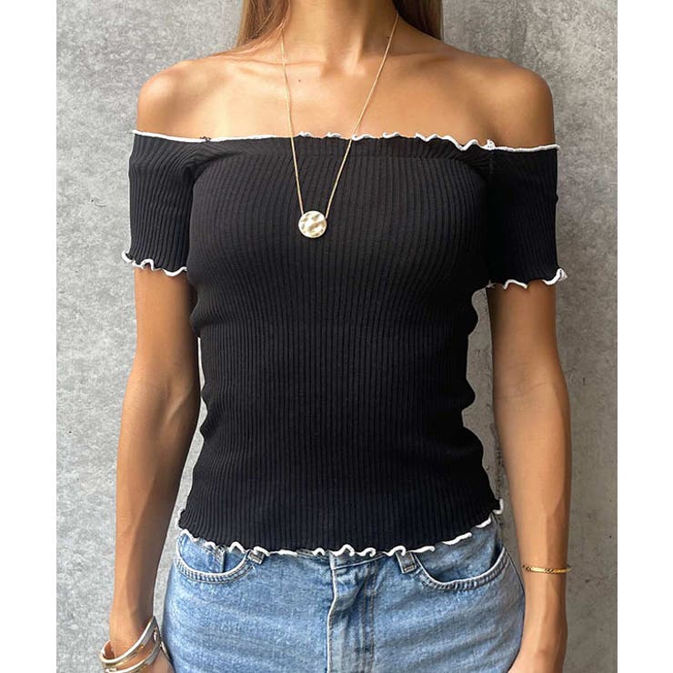 オフショアーリブニットトップス esutoreja カットソー | BUYSENSE | 詳細画像16 