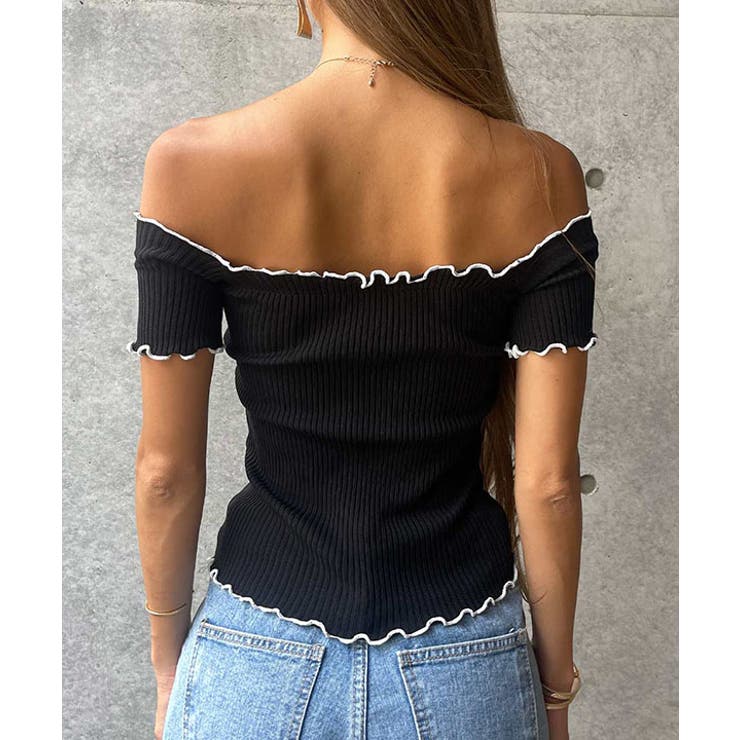 オフショアーリブニットトップス esutoreja カットソー | BUYSENSE | 詳細画像17 