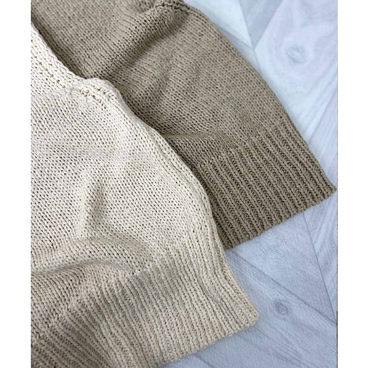 ショートニットトップス esutoreja カットソー | BUYSENSE | 詳細画像16 