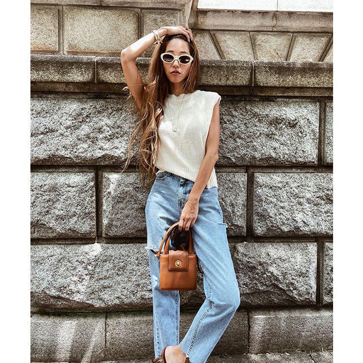 ショートニットトップス esutoreja カットソー | BUYSENSE | 詳細画像5 