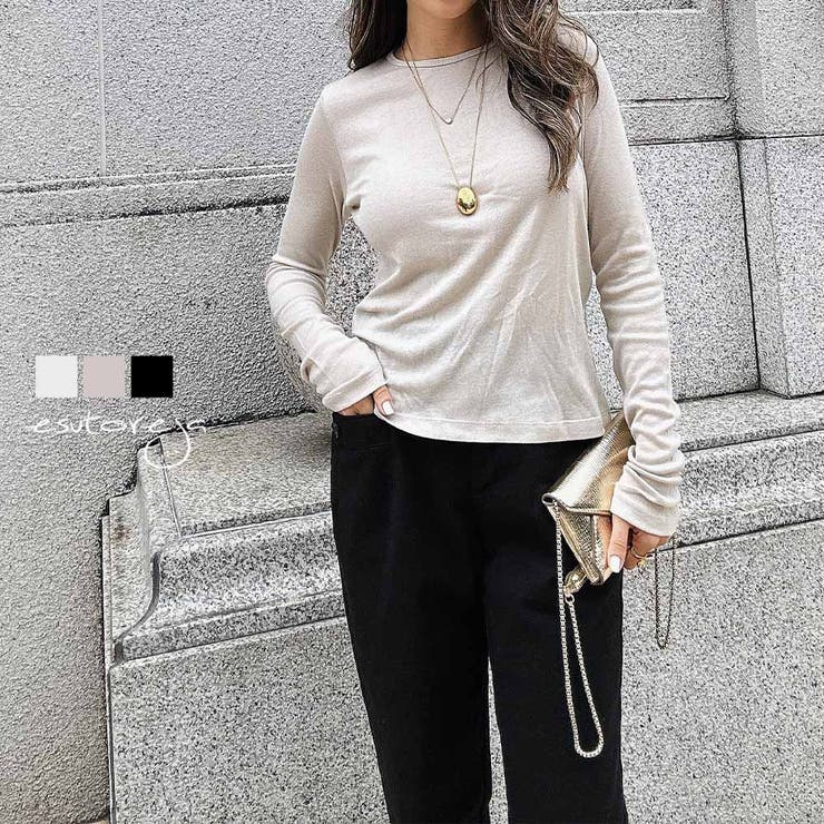 シンプルトップス esutoreja カットソー | BUYSENSE | 詳細画像1 