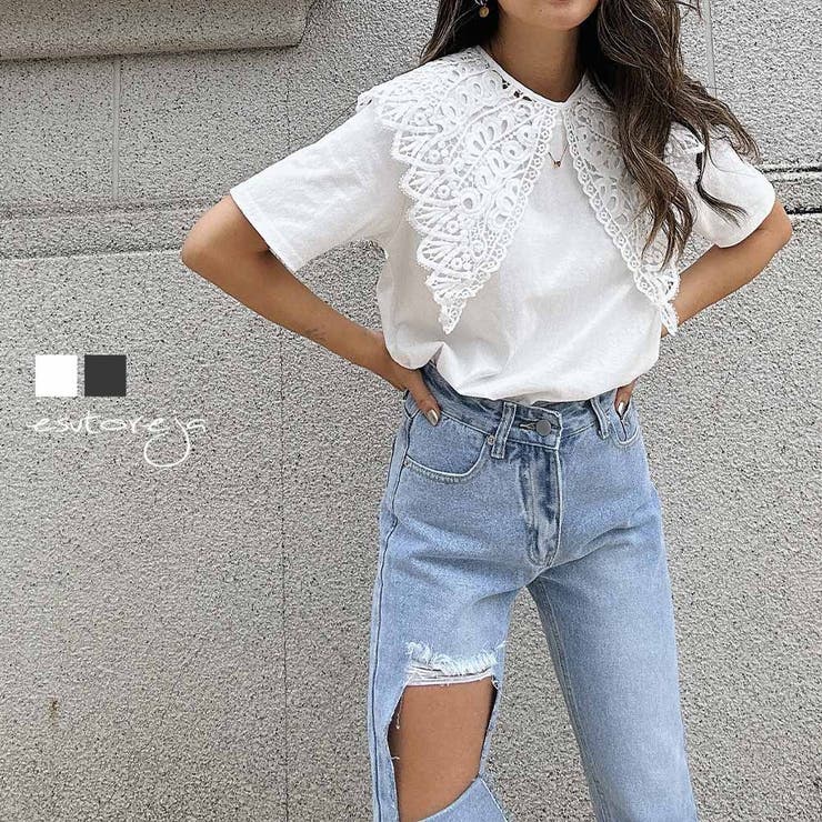 2wayTシャツ esutoreja カットソー | BUYSENSE | 詳細画像1 