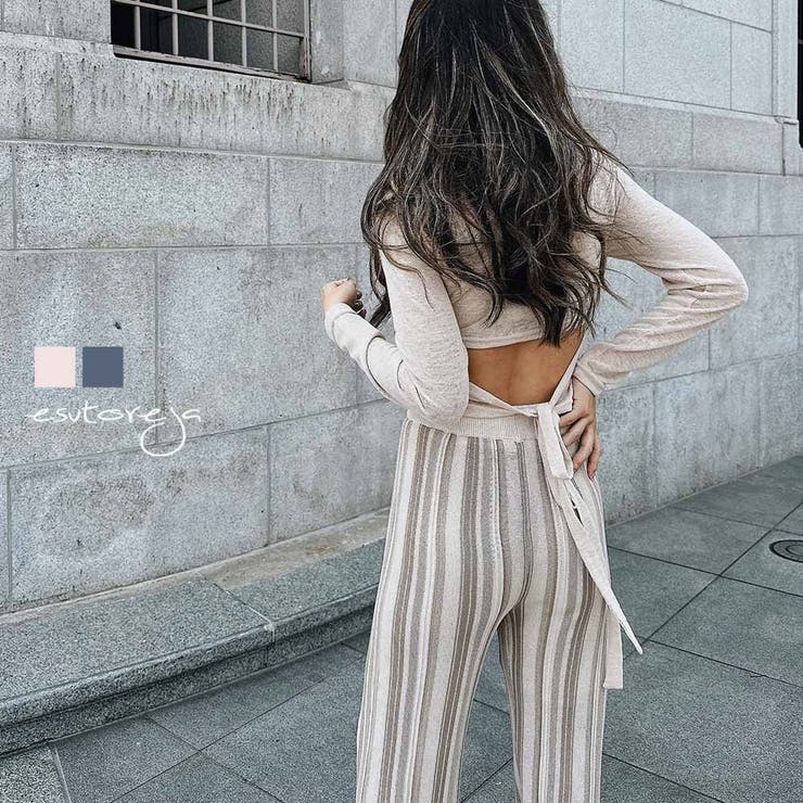 バックリボントップス esutoreja カットソー | BUYSENSE | 詳細画像1 