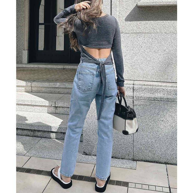 バックリボントップス esutoreja カットソー | BUYSENSE | 詳細画像6 