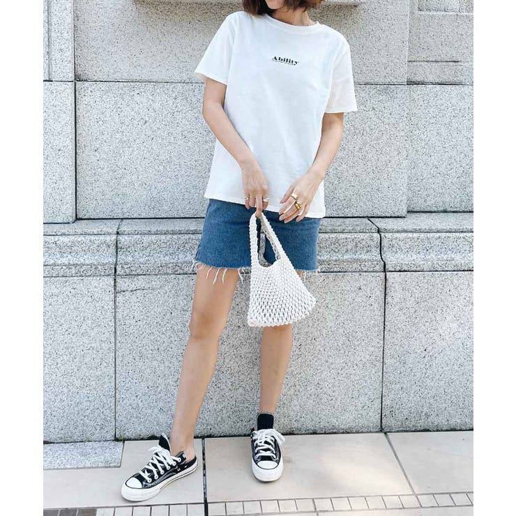 ロゴTシャツ esutoreja カットソー | BUYSENSE | 詳細画像3 