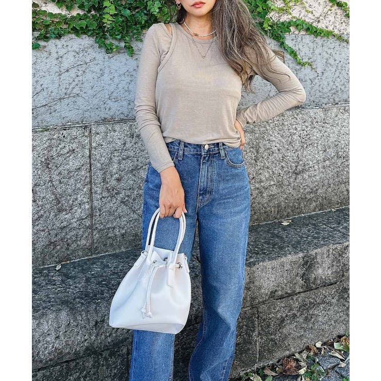 ロングスリーブレイヤードトップス esutoreja カットソー | BUYSENSE | 詳細画像4 