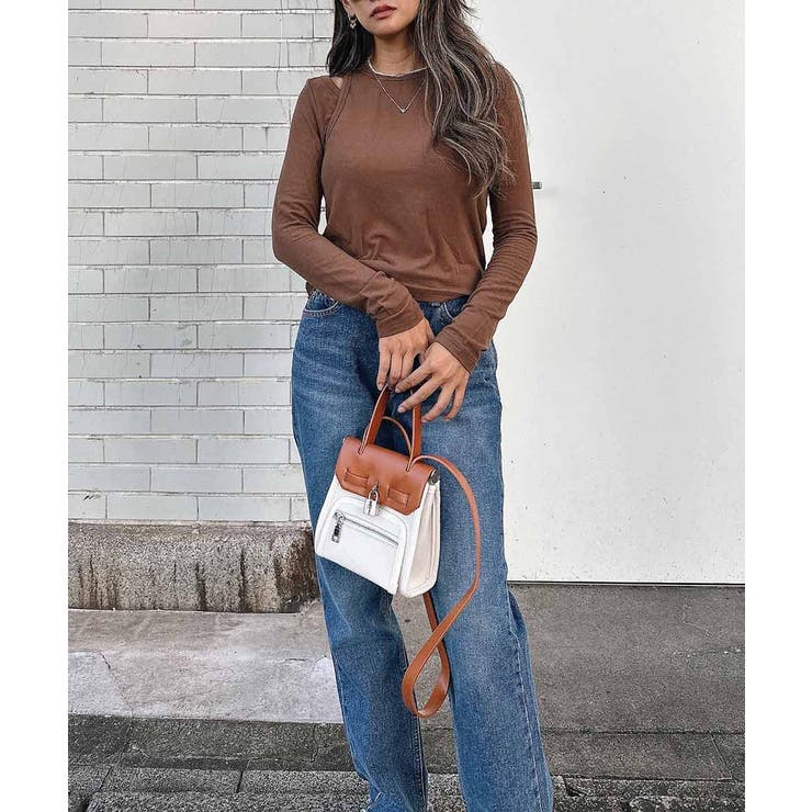 ロングスリーブレイヤードトップス esutoreja カットソー | BUYSENSE | 詳細画像5 