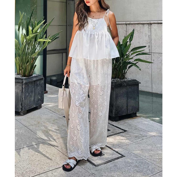 リボンギャザーキャミソールesutoreja カットソー レディース トレンド | BUYSENSE | 詳細画像4 