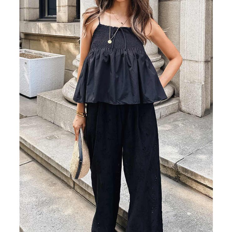 リボンギャザーキャミソールesutoreja カットソー レディース トレンド | BUYSENSE | 詳細画像5 