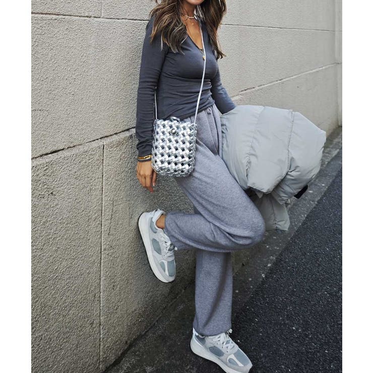 Vネックシンプルトップスesutoreja カットソー スタイルアップレディース | BUYSENSE | 詳細画像4 