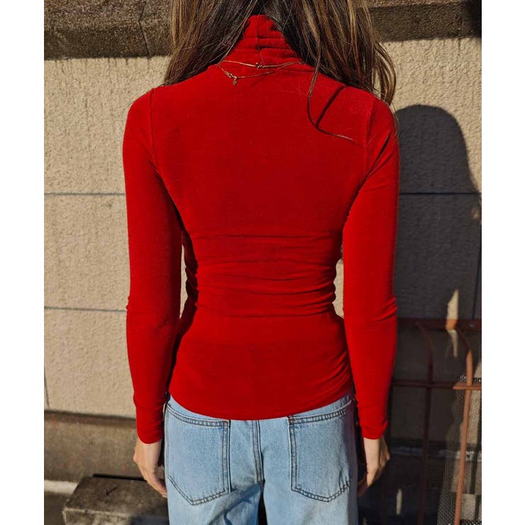 ベーシックタートルネックトップスesutoreja カットソー スタイルアップ | BUYSENSE | 詳細画像16 