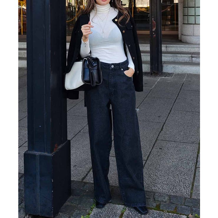 ベーシックタートルネックトップスesutoreja カットソー スタイルアップ | BUYSENSE | 詳細画像3 