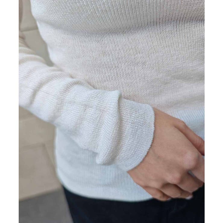 オフショルダーニットトップスesutoreja カットソー スタイルアップ | BUYSENSE | 詳細画像12 