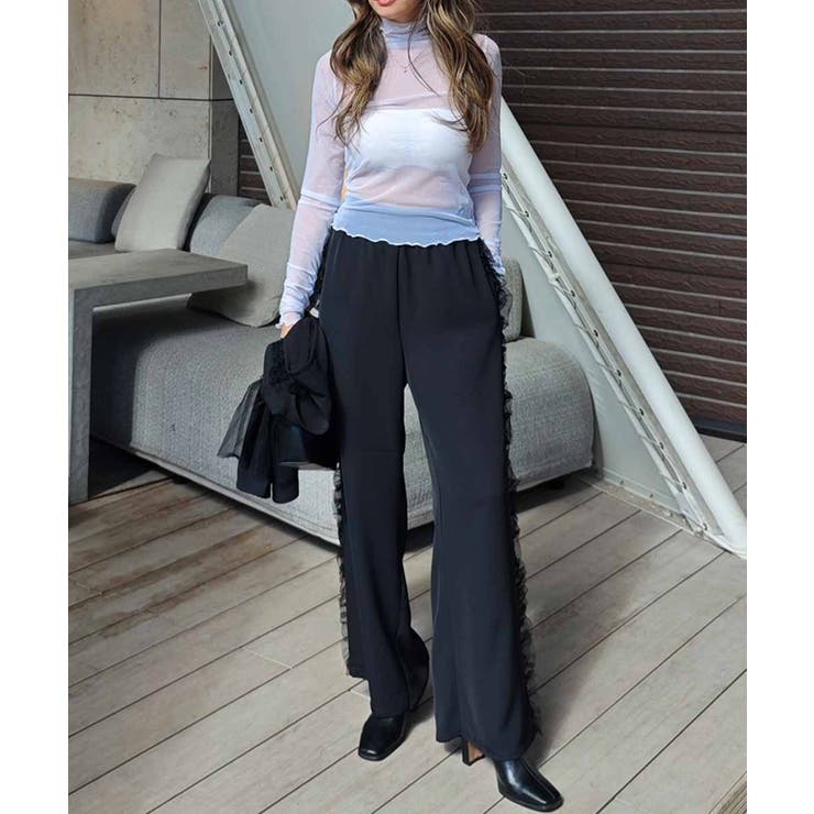 シアータートルネックトップスesutoreja カットソー スタイルアップ | BUYSENSE | 詳細画像3 