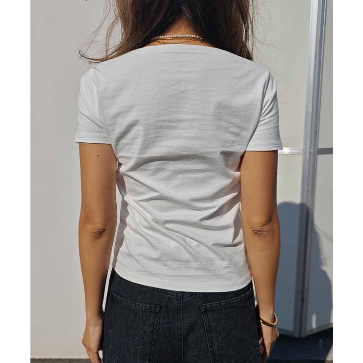 ボートネックTシャツesutoreja カットソー スタイルアップ | BUYSENSE | 詳細画像14 