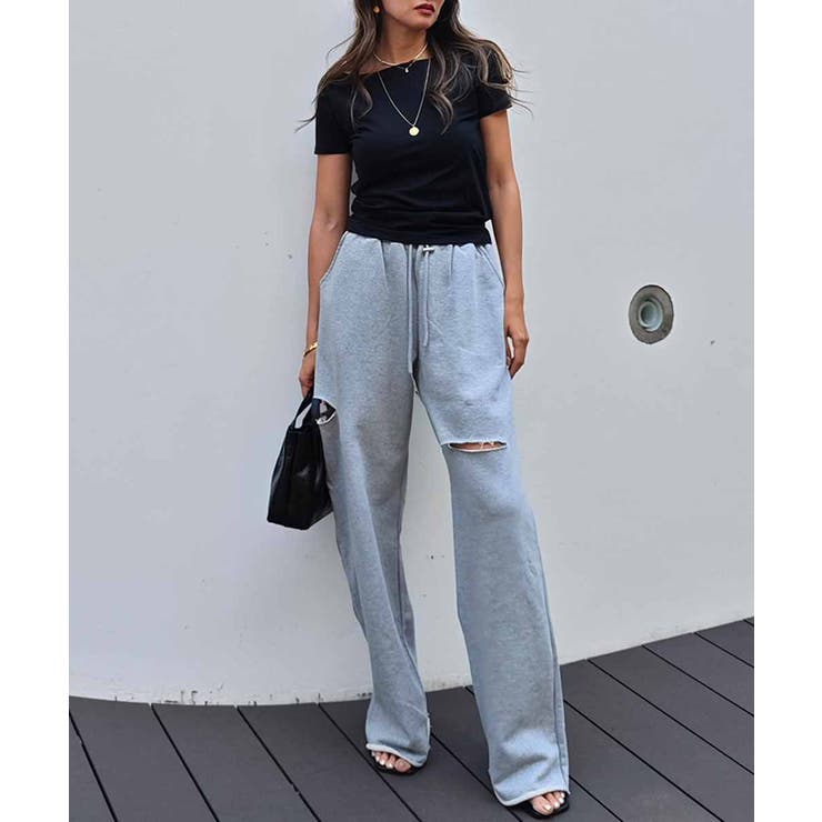 ボートネックTシャツesutoreja カットソー スタイルアップ | BUYSENSE | 詳細画像6 