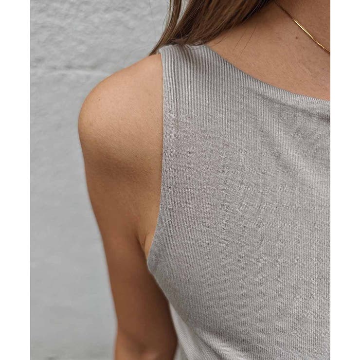 ボートネックタンクトップesutoreja カットソー スタイルアップ | BUYSENSE | 詳細画像12 