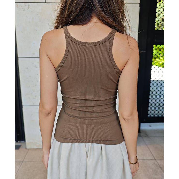 ユーネックリブタンクトップesutoreja カットソー スタイルアップ | BUYSENSE | 詳細画像12 